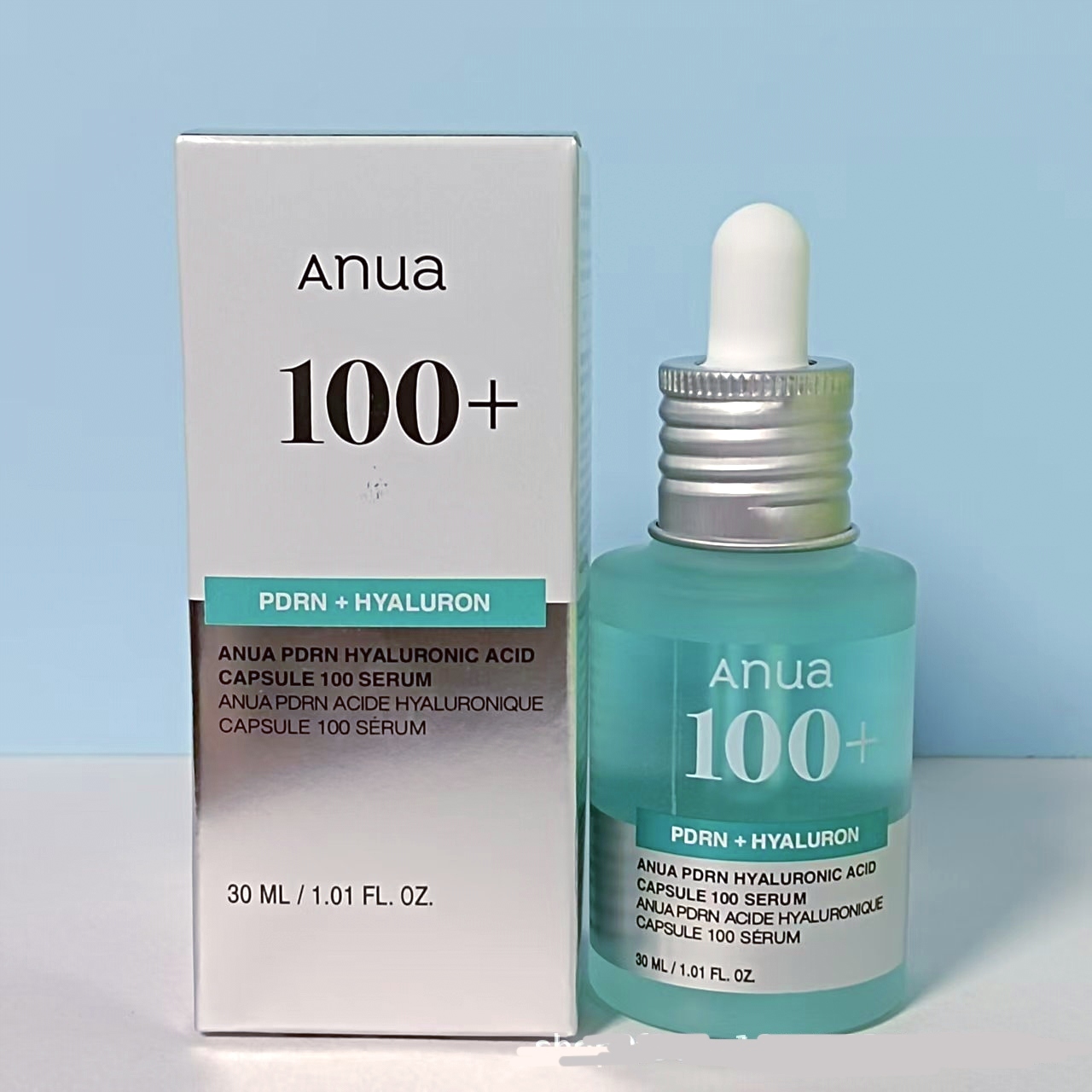 anua精华透明质酸PDRN保湿精华液三文鱼水光胶原蛋白深层补水弹力