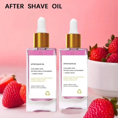 草莓须后护理油90ml Strawberry Vanilla After Shave Oil 桐宣