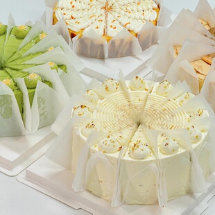 网红纯色油纸防烘焙油纸垫纸正方形汉堡面包甜品硅油纸食品级餐纸