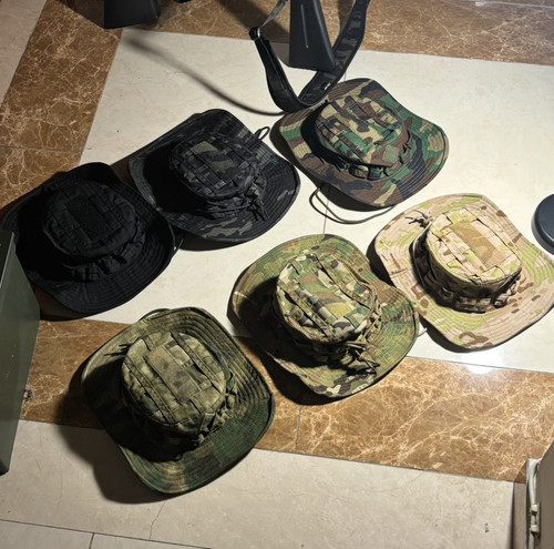 战术汤姆UF战术G4奔尼帽圆边帽耐磨徒步钓鱼遮阳透气防晒钓鱼帽