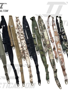 法老单双点斜挎枪带复刻Ferro快速调节快拆枪背带500D考杜拉尼龙