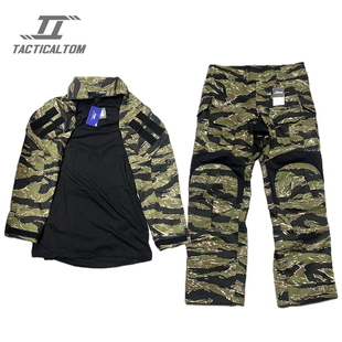 原复刻丛林虎斑纹G3蛙服套装越战虎斑GEN3蛙服裤子蛙皮CAG战术裤