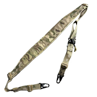 FERRO法老战术双点绳户外多功能背带绳尼龙编织快速调节带CQB战斗