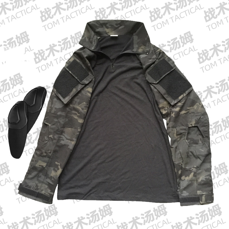 战术汤姆蛙服g2上衣mcbk暗夜迷彩