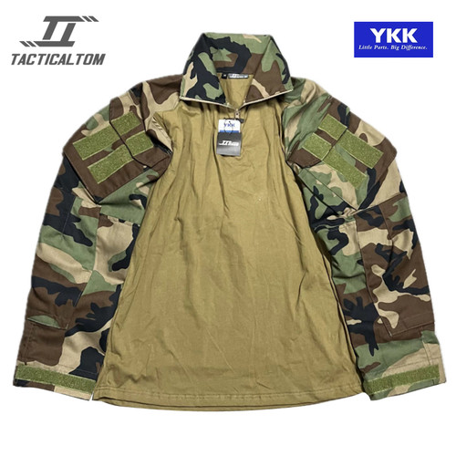 战术汤姆复刻GEN3蛙服上衣四色丛林四从战斗蛙皮BDU  WOODLAND