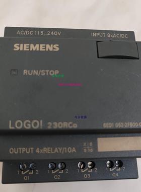 现货供应LOGO! 230RC0控制器6ED1052-2FB00-0BA6 0BA5 4全新无包