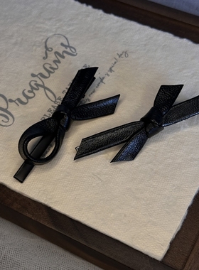 CHENG黑色边夹无痕刘海夹前额夹子头饰碎发发夹女侧边精致高级感