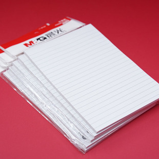 晨光A5横线本50页优事贴办公便条贴学生笔记自粘N次贴大号便利贴