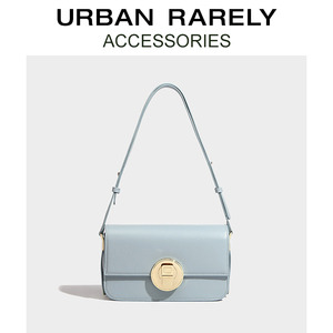 URBAN RARELY小众设计高级感真皮小方包包2023新款腋下斜挎女包