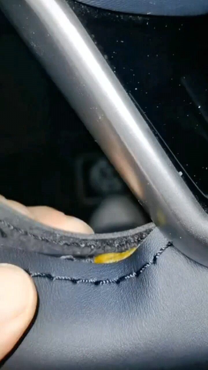 货车通用手缝方向盘套适用方向盘直径424547厘米所有车型舒适打孔