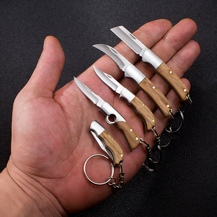 迷你刀挂扣小刀拆快递刀折叠小刀袖 珍你钥匙扣刀随身精品小礼物刀