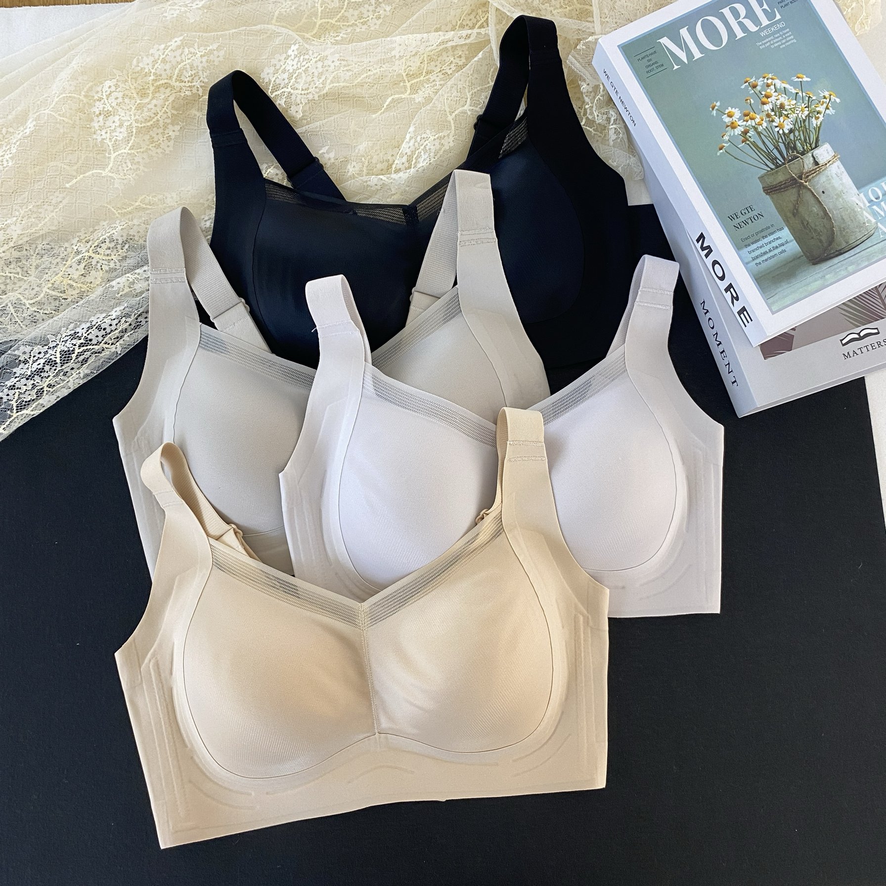 古妃薄款大胸显小调整型养护内衣