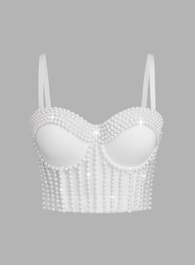 泽yp路秋国白色2025女装内搭背心感辣妹穿搭小吊带DB1816背心