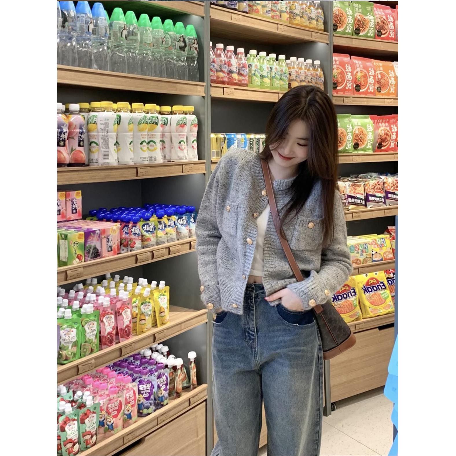 春秋新款灰色小香风软糯针织毛衣开衫外套女宽松慵懒风高级感,个性定制/设计服务/DIY,连衣裙加工定制,淘宝优惠券,粉丝福利购,淘宝优惠卷