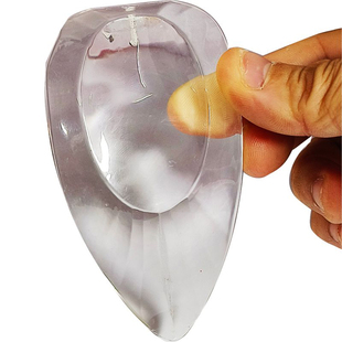 订做客厅水晶灯具配件透明小孔装饰玻璃叶片老旧款式吊灯树叶挂件