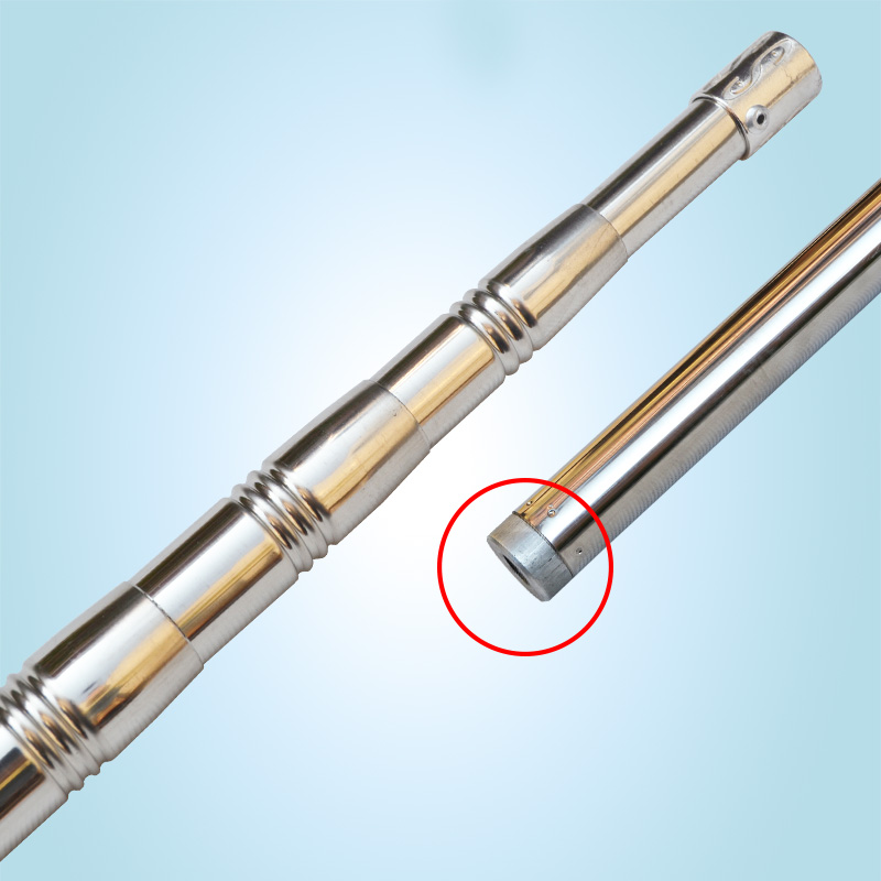 单独双螺纹12mm4节白杆任意抄网