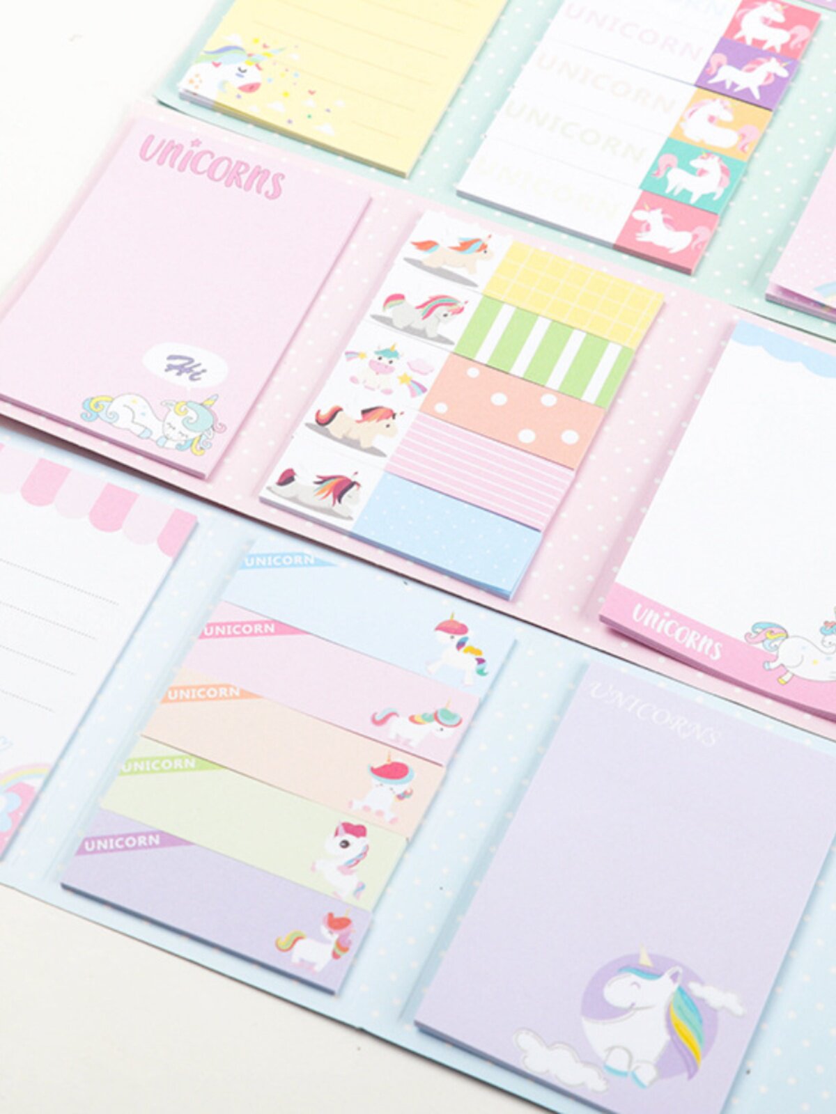 CATSHOW 귀여운 조랑말 유니콘 N번 40% 할인 노트 패드 포스트잇 메모 지침 메시지 포스트잇 메모