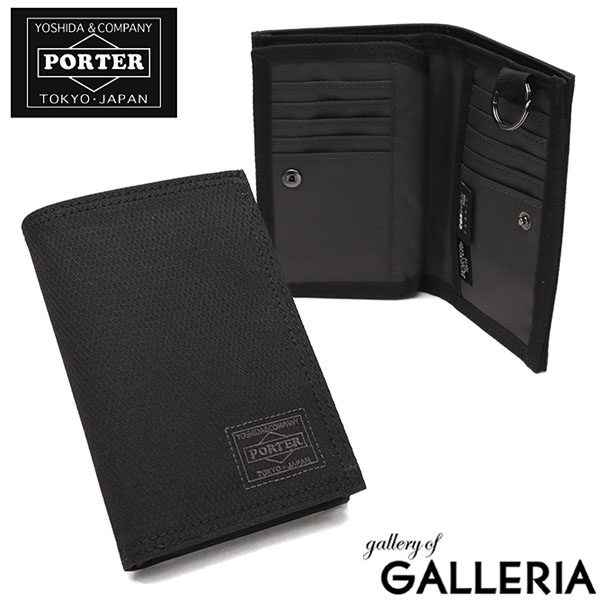 日本代购吉田porter dill休闲短款多卡位折叠钱包653-09755