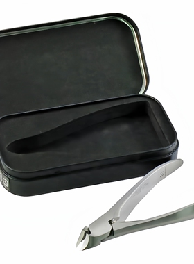 现货 SUWADA 日本指甲刀握式指甲钳诹访田斜口尖头指甲剪 礼盒装