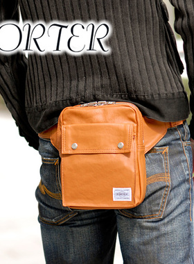 日本代购porter吉田日本制造707-07174男款小包手机腰包防水便携
