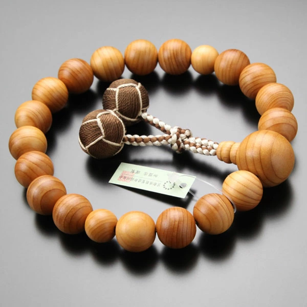 日本京都制红豆杉佛珠手串东密男用手持念珠