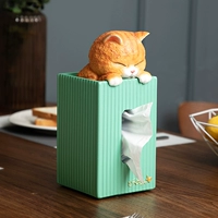 Huixin Qiao Ju Cat Paper Box Home Simple Modern Living Coffee Lake Light Luxury Creative Mite Paper Box
