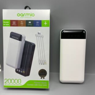 oarmio20000毫安大容量充电宝便携移动电源自带四线充电宝
