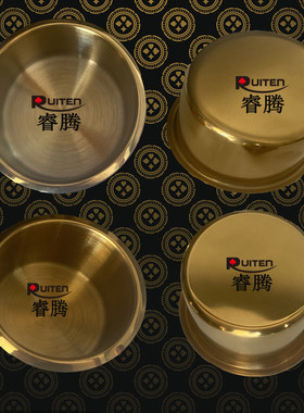 不锈钢金色扑克桌杯托钢杯 大小荼杯托杯杯座
