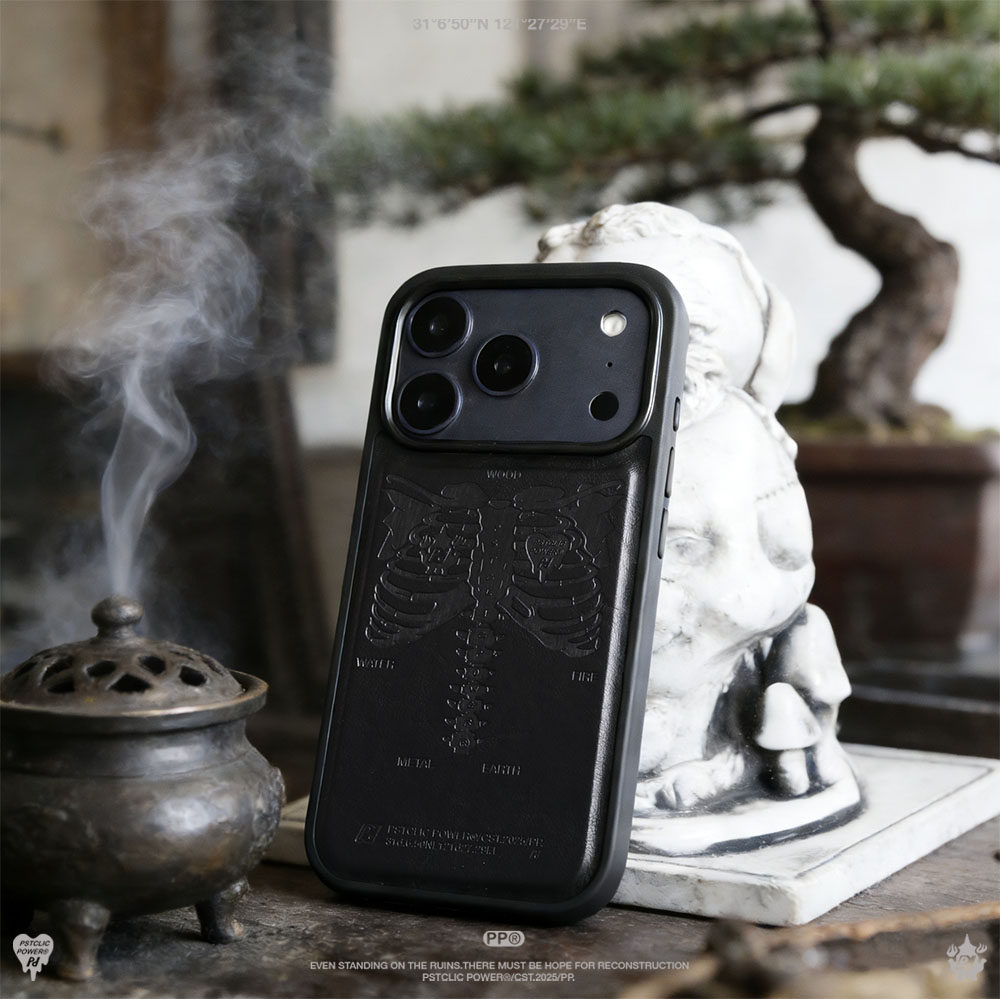 原创潮牌iPhone16磁吸手机壳magsafe时尚酷炫磨砂皮革保护套16pro防摔适用于苹果17个性高级皮套17promax