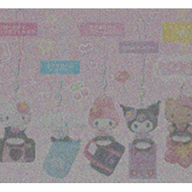 万代三丽鸥家族平成辣妹手办扭蛋