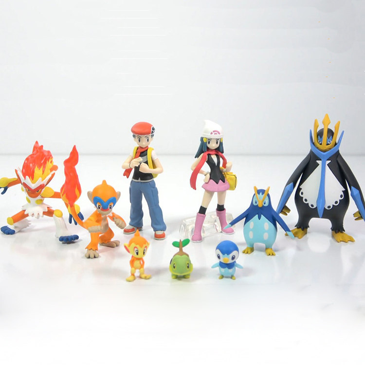 现货万代 口袋妖怪 宝可梦scale world 烈焰猴 神奥地区 手办盒蛋