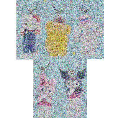 万代三丽鸥liveshow手办扭蛋