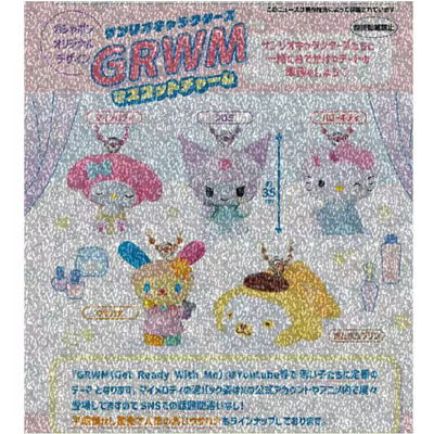 万代三丽鸥花小兔手办扭蛋