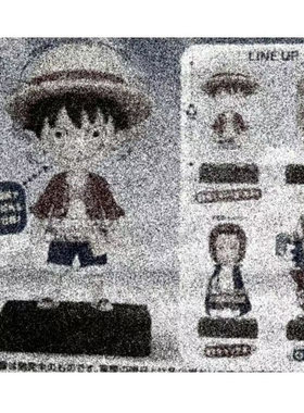 万代海贼王路飞点头娃娃手办扭蛋