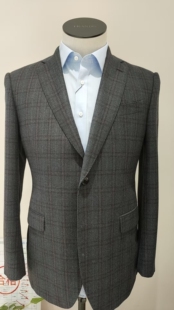 TRANDS西装套装，意大利REDA150支羊毛面料，吊牌价8900裤子3900