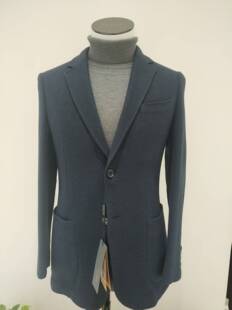 TRANDS休闲西服.针织风格外套 意大利面料 羊毛羊绒混纺