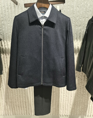 TRANDS夹克，哥伦布山羊绒面料，吊牌价15800特价5000