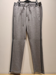 吊牌价3860 杰ni亚同款 TRANDS运动裤 意大利ding级针织面料