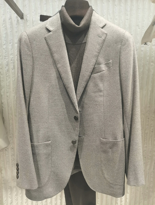 TRANDS创世单西，LORO PIANA精纺面料，双色法兰绒，吊牌价8900