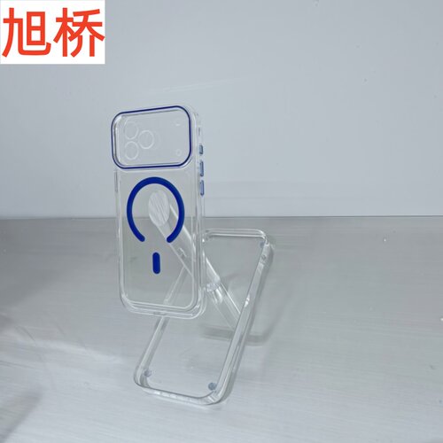 亚克力陈列架透明展示架手机壳支架数码展架磁吸桌面悬挂式简约