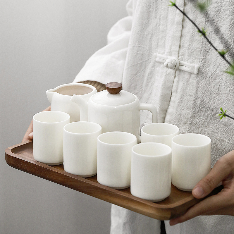 德化白瓷功夫茶具茶具套装脂器