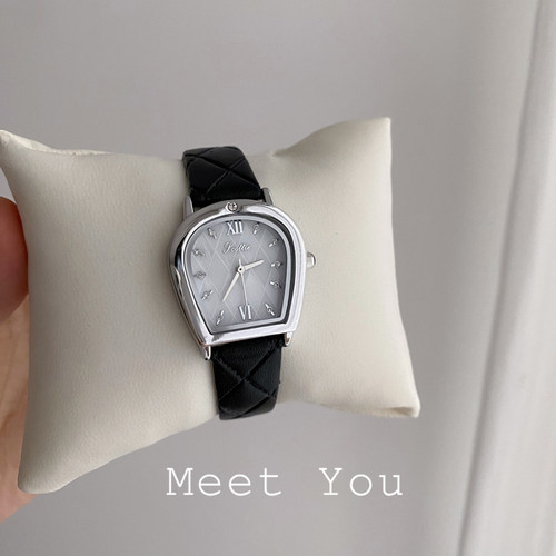 【Meet You】气质轻奢时尚百搭小众简约防水精致高级感女款手表