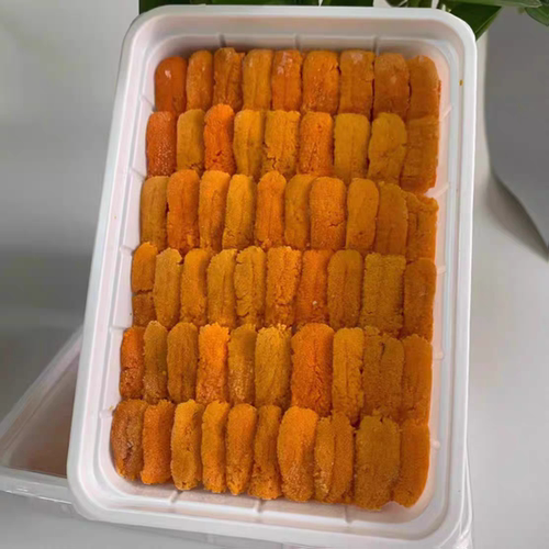 大连马粪海胆一盒装 100g/盒新鲜活剥冷冻海胆肉 日料食材