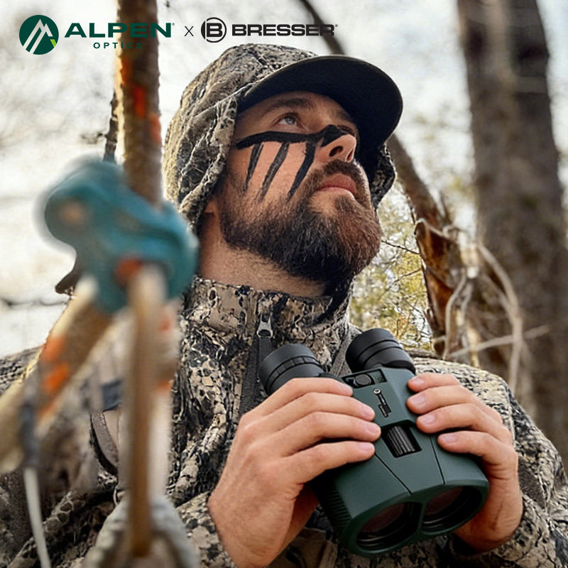 ALPEN顶峰防抖双筒望远镜20倍高倍率专业观鸟镜稳像