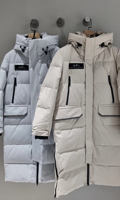 24冬新款女士长款极寒鹅绒B250242320男女同款羽绒服B40142320