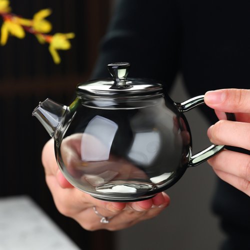 迷你玻璃茶壶一人用小容量