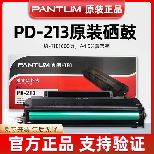 适用奔图6202硒鼓激光打印机多功能一体机PD213一体硒鼓