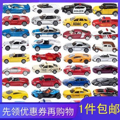 宝马德国合金儿童模型出租车