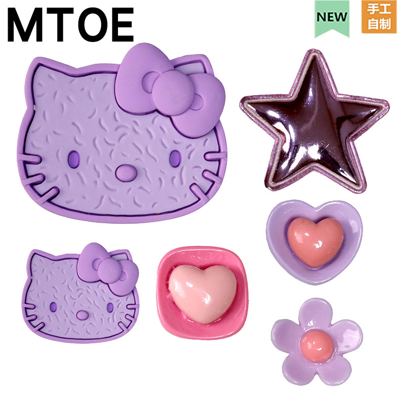 MTOE 紫色猫咪洞洞鞋配饰diy鞋带扣扑家大孔nativ小孔鞋花备注,服饰配件/皮带/帽子/围巾,鞋扣,淘宝优惠券,粉丝福利购,淘宝优惠卷