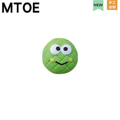 青蛙面包洞洞鞋配饰diy鞋带扣